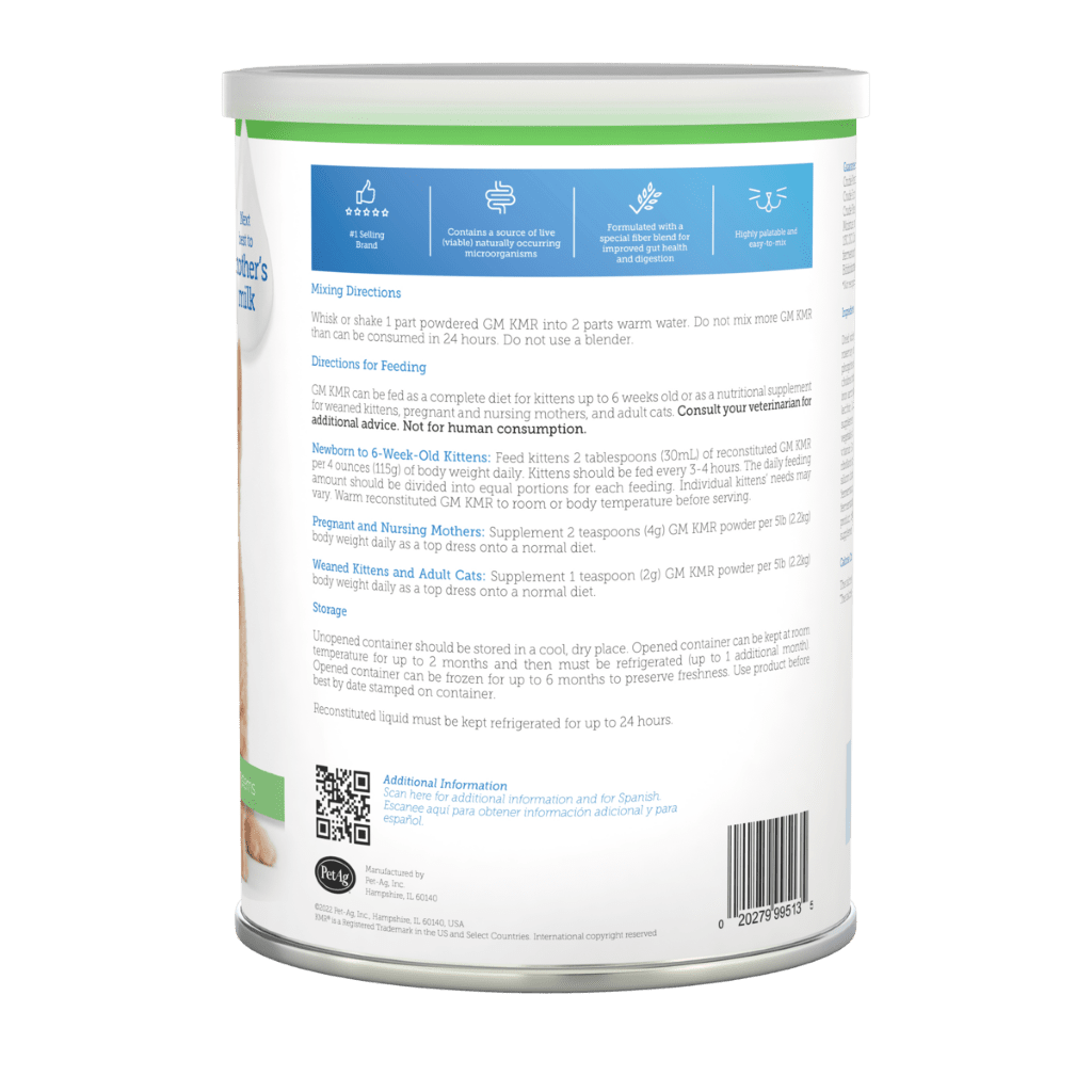 Goat's Milk KMR® Kitten Milk Replacer Powder | PetAg